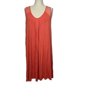 Anne Klein Scoop Neck Sleeveless Flowy Dress L